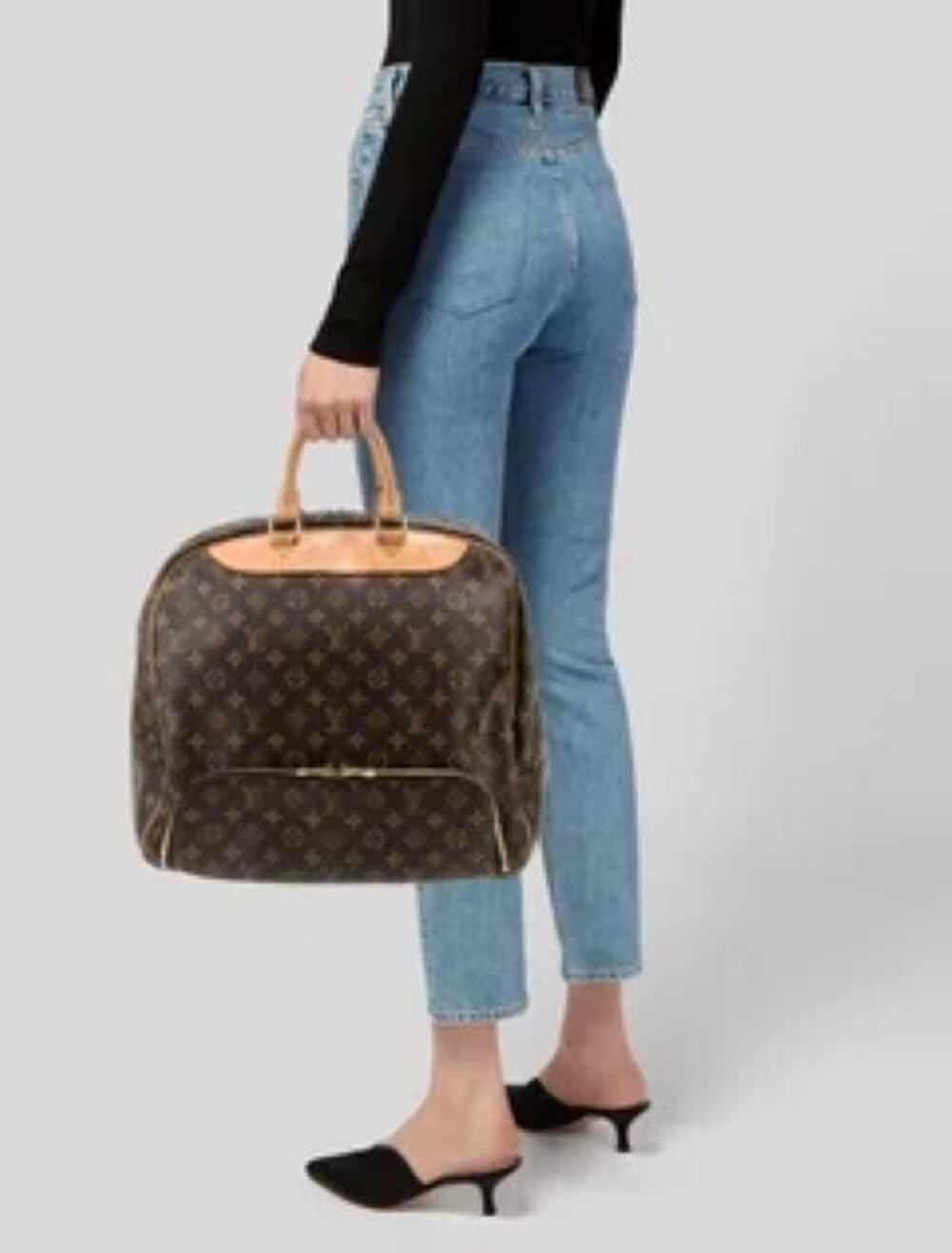 Louis Vuitton Evasion Top Handle Bag Monogram Canvas - date code# VI1916